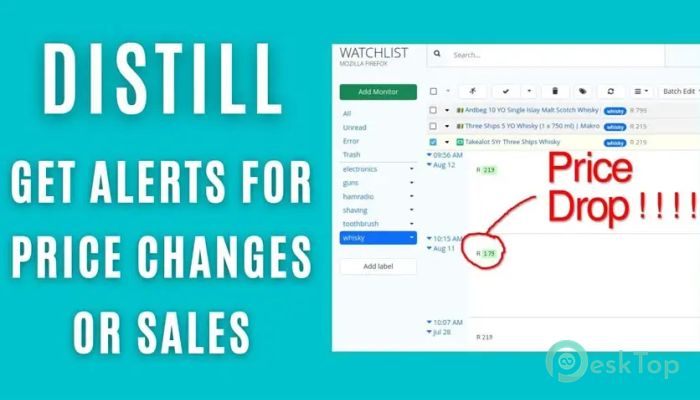 Descargar Distill Web Monitor 3.11.9 Completo Activado Gratis