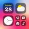 Color Widgets, Theme: iWidgets