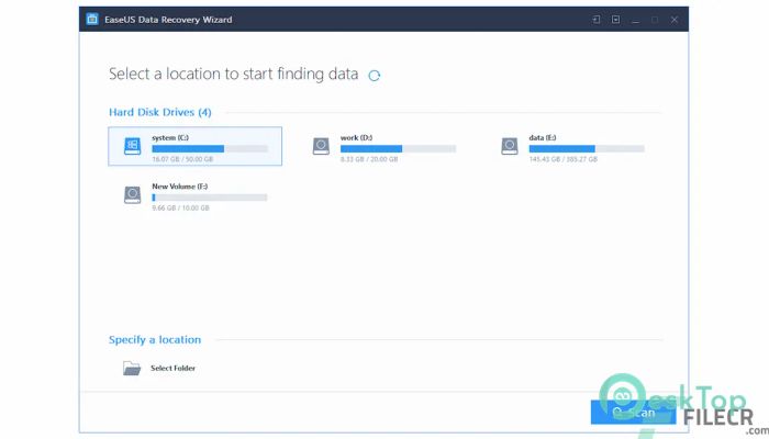 Download EaseUS Data Recovery Wizard 20.1 + WinPE Free Full Activated