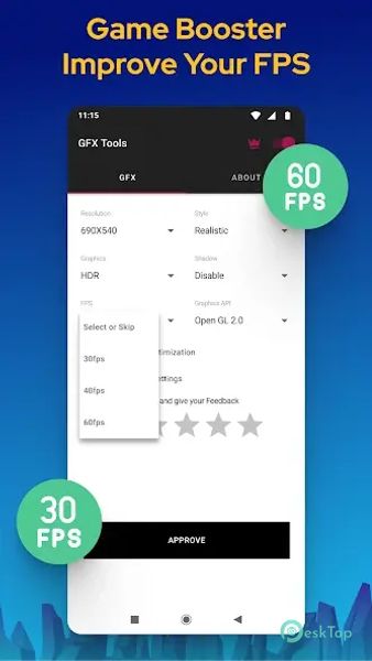 GFX Tool - Game Booster 1.4.12 APK MOD Полная бесплатная загрузка