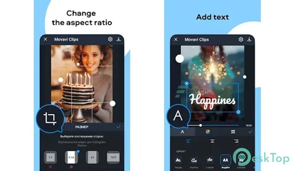 Movavi Clips - Video Editor 4.22.1 APK MOD Unlocked (Full) Free Download
