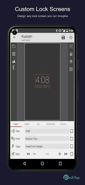 KLCK Kustom Lock Screen Maker 3.82b610318 APK MOD Unlocked (Full) Free Download