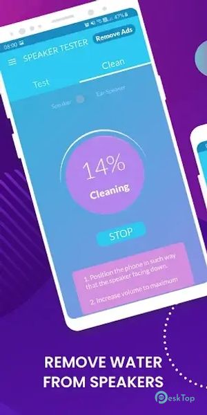 Speaker Tester & Cleaner fix 4.7.9 APK MOD تحميل مجاني كامل