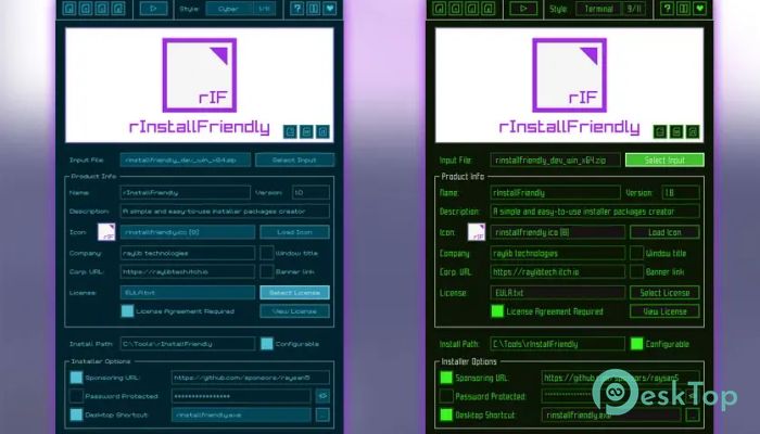 Raylib Technologies rInstallFriendly 1.0 完全アクティベート版を無料でダウンロード