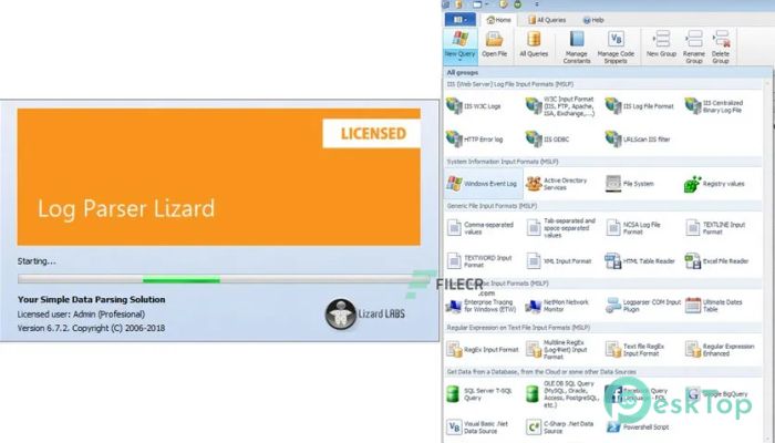  تحميل برنامج Log Parser Lizard Professional 7.8.0 برابط مباشر