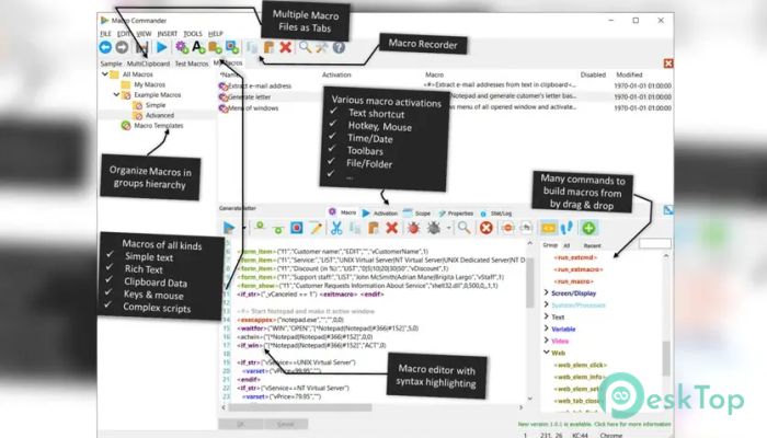 تحميل برنامج Macro Commander Pro 2.5.0 برابط مباشر