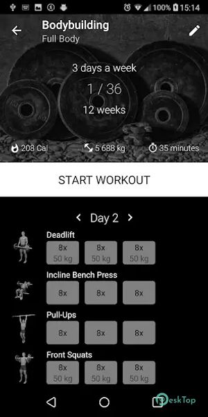 Dumbbell & Barbell Workouts 4.17 APK MOD Unlocked (Full) Free Download