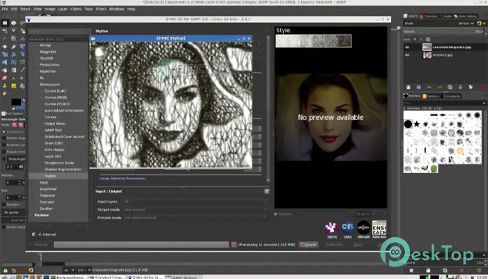 Télécharger G’MIC-Qt  3.5.2 for GIMP Gratuitement Activé Complètement