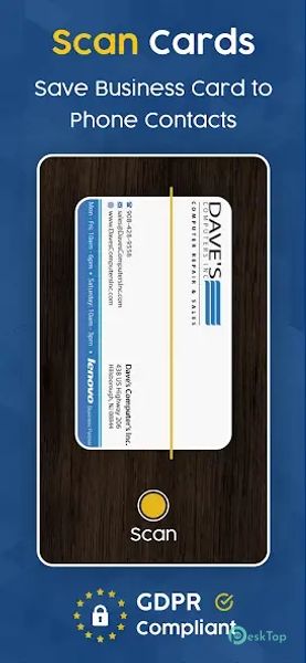 Business Card Scanner & Reader