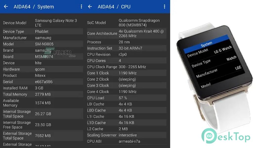 AIDA64 2.11 APK MOD تحميل مجاني كامل