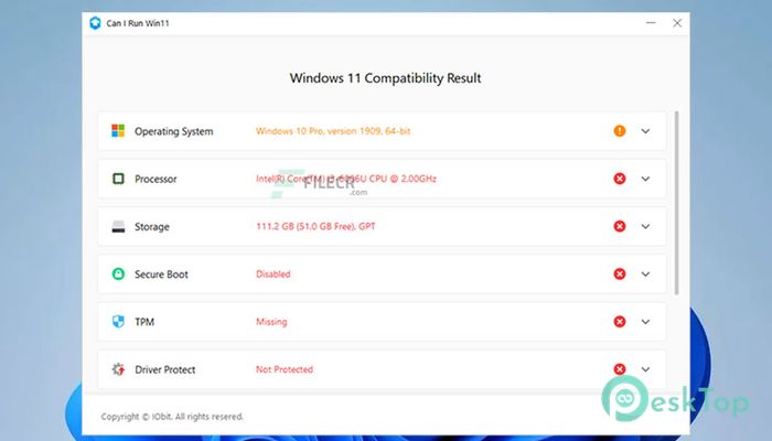  تحميل برنامج Can I Run Windows 11 1.0.0.57 برابط مباشر