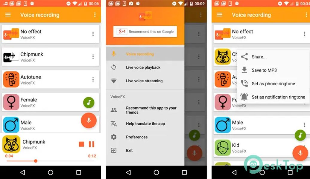 VoiceFX – Voice Changer with v