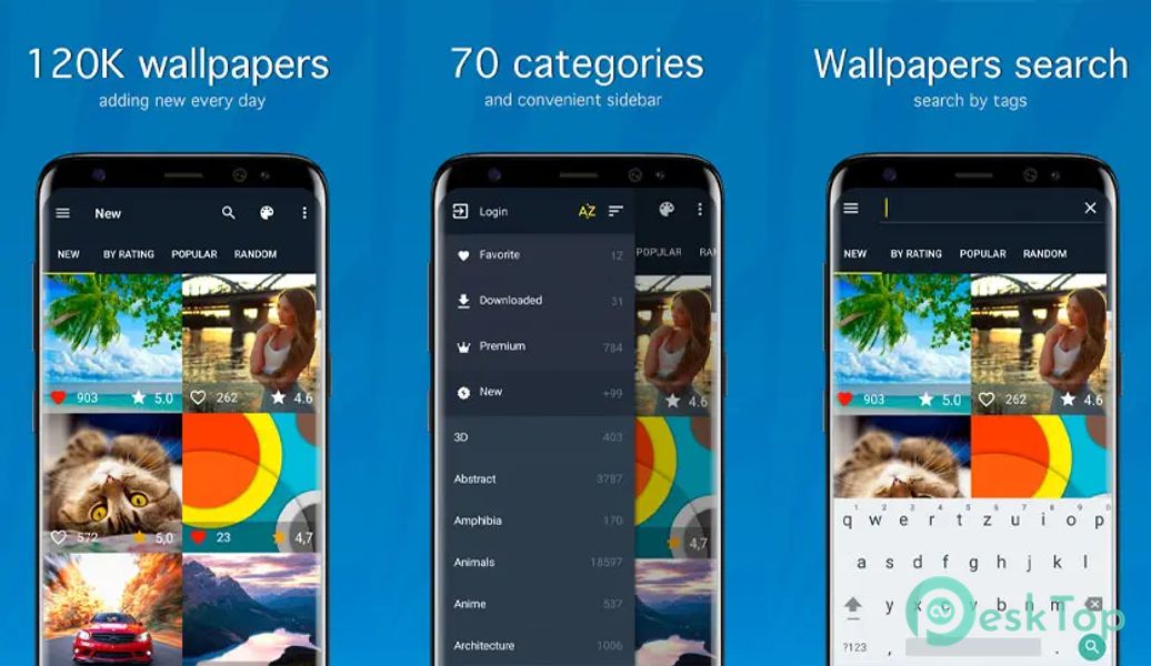 7Fon - Wallpapers 4K (PRO) 5.7.96 APK MOD تحميل مجاني كامل