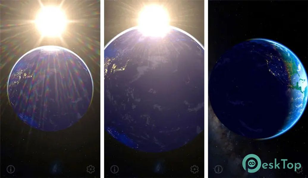 Télécharger 3D Earth & Real Moon v1.1.11 APK MOD Gratuitement et Complet