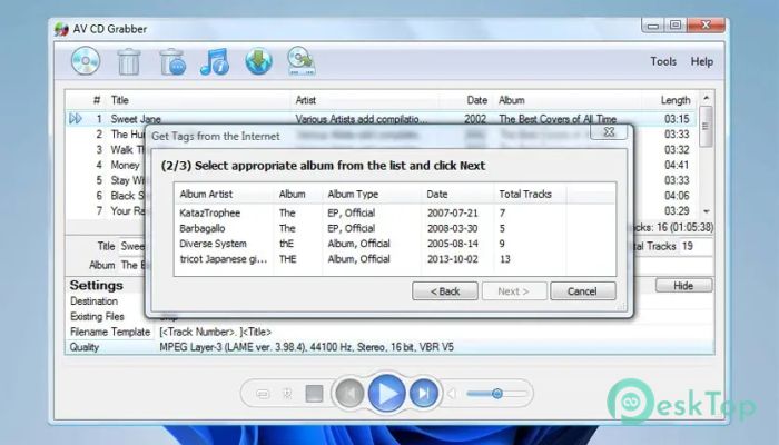 Download AVSOFT AV Audio CD Grabber 1.0 Free Full Activated