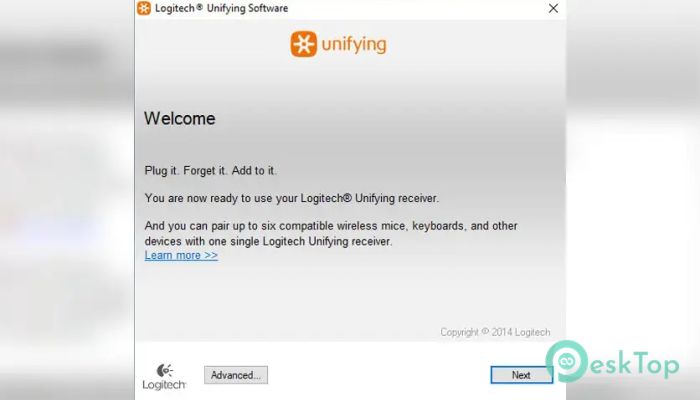 下载 Logitech Unifying Software 2.52.33 免费完整激活版