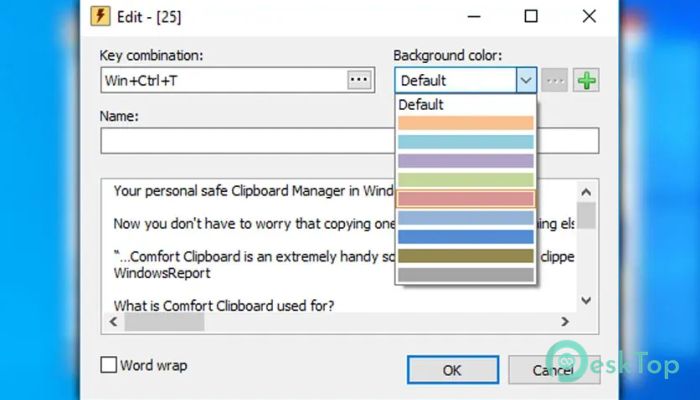 تحميل برنامج Comfort Clipboard Pro 1.0 برابط مباشر