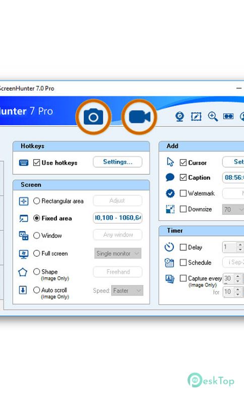 Descargar ScreenHunter Pro 7.0.1449 Completo Activado Gratis