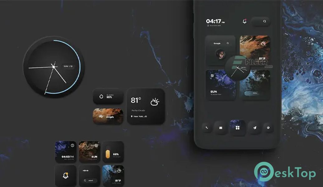 Mintie for KWGT v2.5.3 APK MOD تحميل مجاني كامل