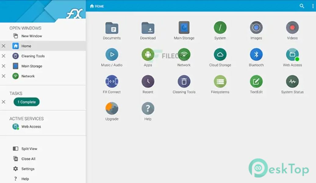 FX File Explorer v9.0.1.2 APK MOD تحميل مجاني كامل