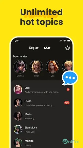 WhisperAI - Your AI Friends 1.2.42 APK MOD Tam Ücretsiz İndir