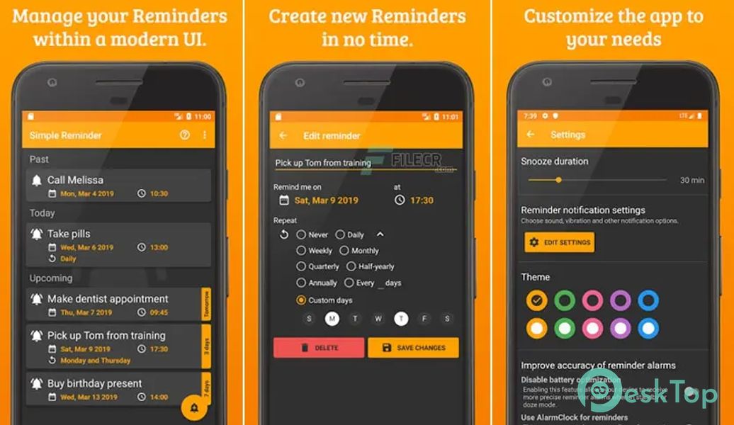 Simple Reminder + Premium 2.6.6 APK MOD Unlocked (Full) Free Download