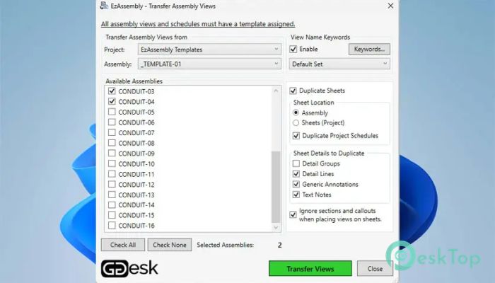 Скачать GGDesk EzAssembly 25.0.3 полная версия активирована бесплатно