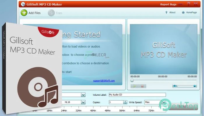  تحميل برنامج GiliSoft MP3 CD Maker  9.1 برابط مباشر