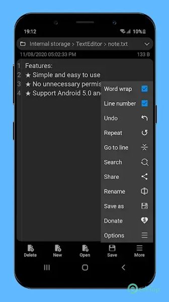 Text Editor - Plain Notepad 1.2.1 APK MOD Tam Ücretsiz İndir
