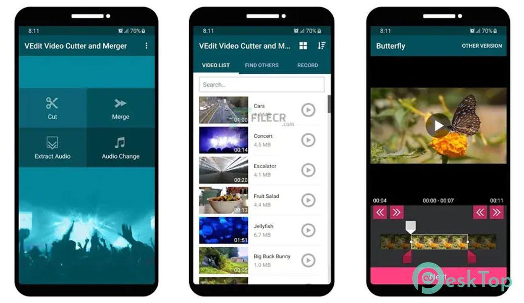 VEdit Video Cutter and Merger 7.4 APK MOD Unlocked (Full) Free Download