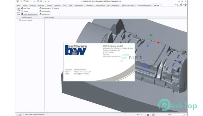 Télécharger B&W Plugins Suite  2.0-9.0 for PTC Creo Gratuitement Activé Complètement