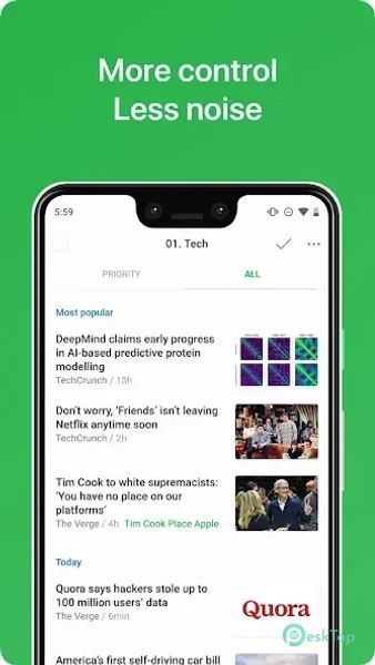 Feedly - Smarter News Reader 90.0.21 APK MOD Полная бесплатная загрузка