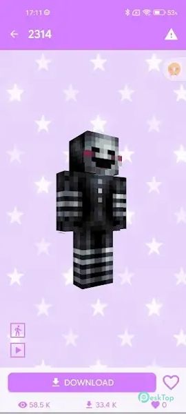 Horror Skin for Minecraft 1.0.4 APK MOD تحميل مجاني كامل