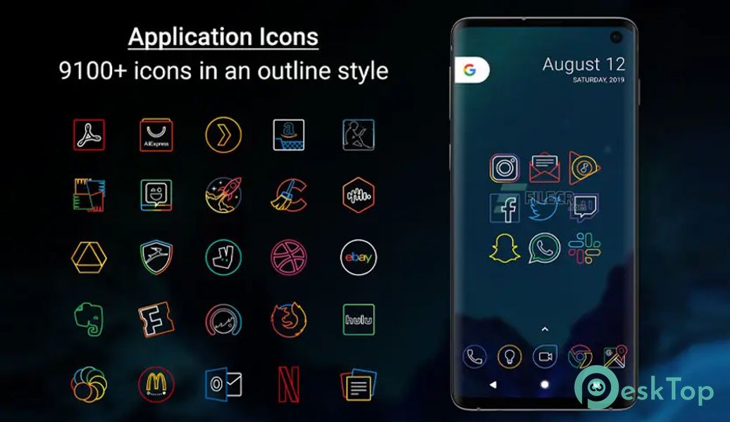 Outline Icons - Icon Pack 3.47 APK MOD Descarga gratuita completa
