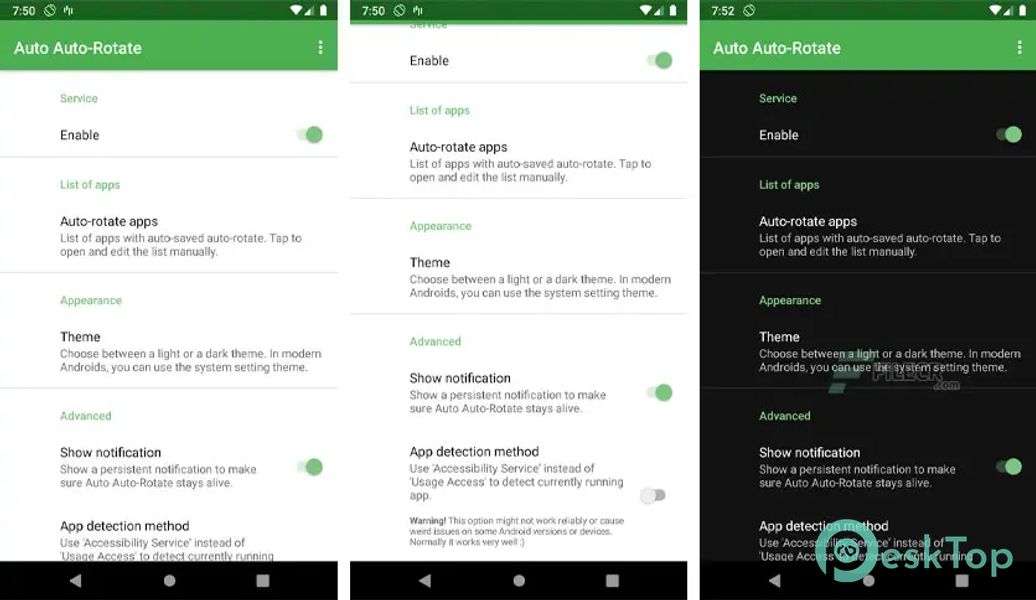 Télécharger Auto Auto-Rotate 0.13 APK MOD Gratuitement et Complet