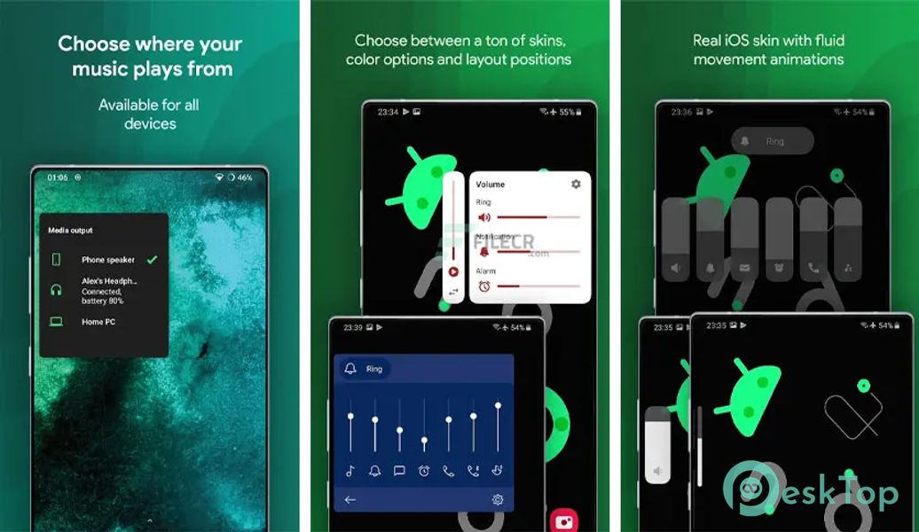 Ultra Volume Control Styles 3.8.7 APK MOD Tam Ücretsiz İndir