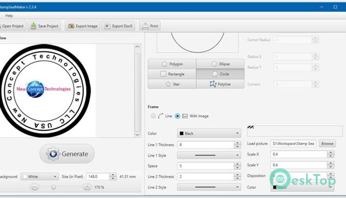 Download Stamp Seal Maker 3.179 Free Full Activated