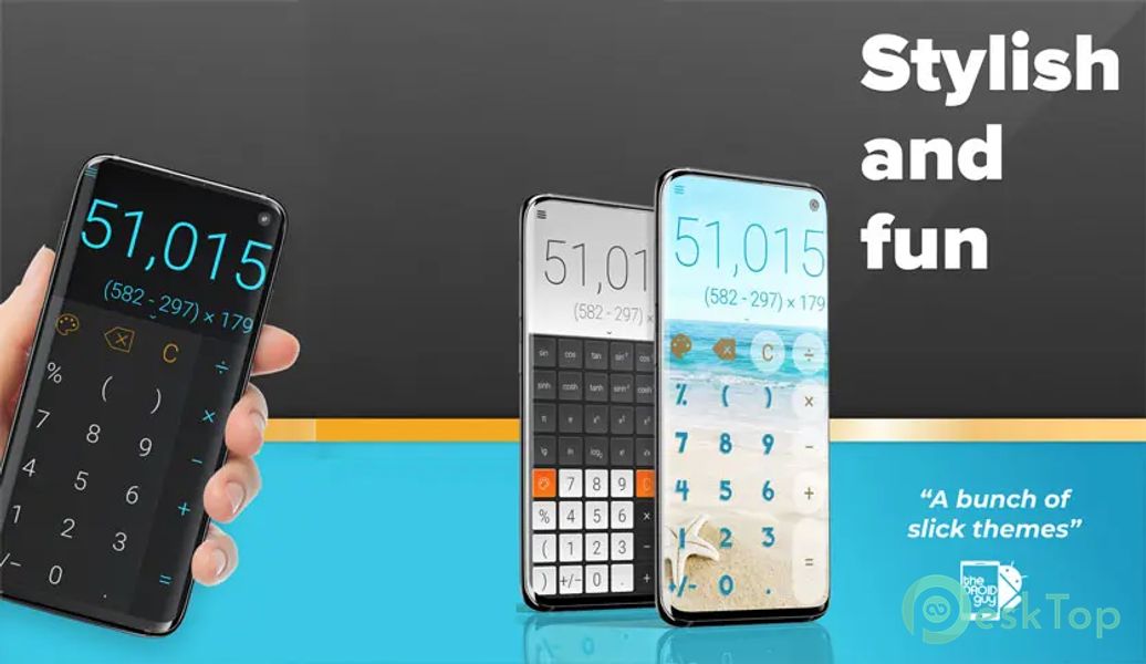 Stylish Calculator - CALCU 4.5.2 APK MOD Tam Ücretsiz İndir