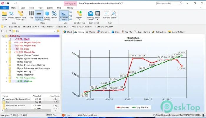JAM Software SpaceObServer Enterprise