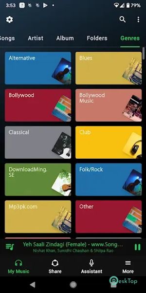 Music Player - Hash Player 1.62.1 APK MOD تحميل مجاني كامل