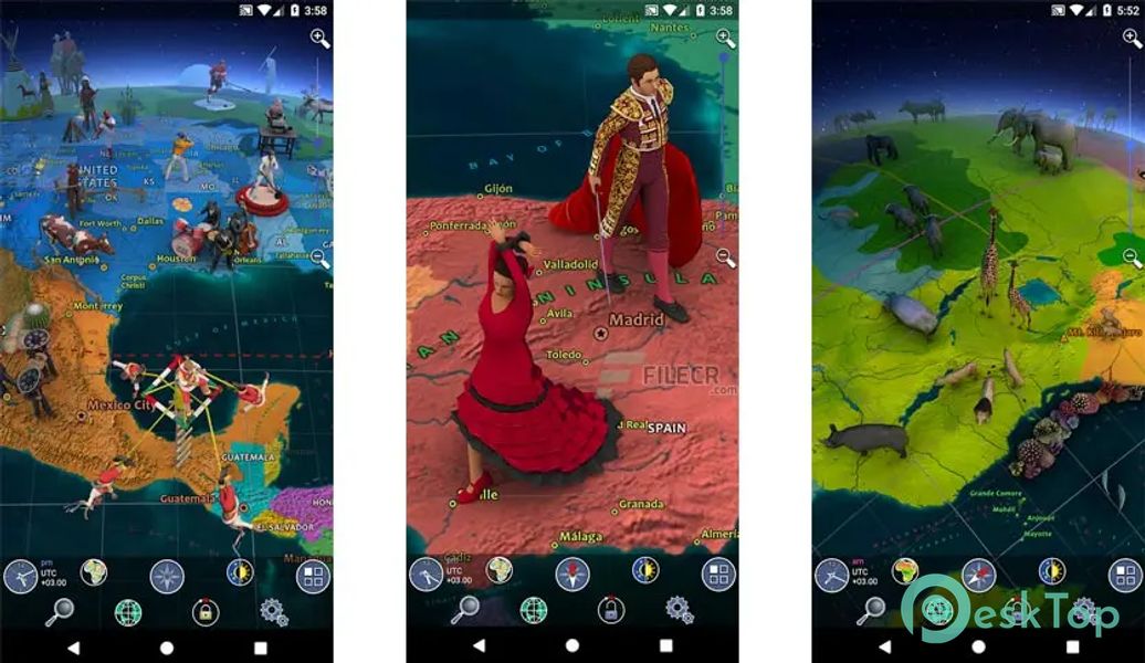 Earth 3D - World Atlas 8.1.1 build 65 APK MOD تحميل مجاني كامل