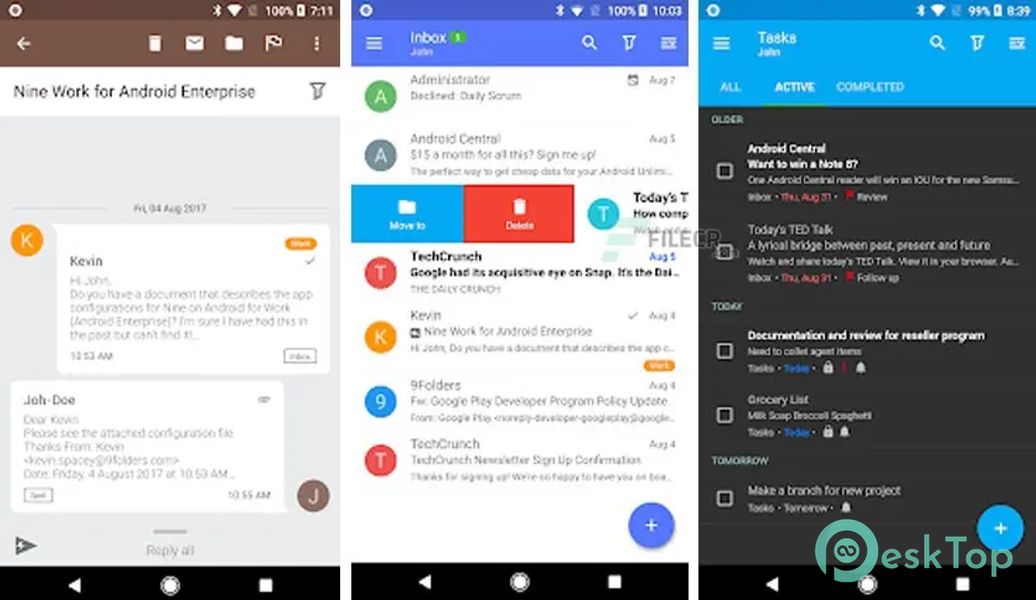 Nine - Email & Calendar 4.9.7b APK MOD تحميل مجاني كامل