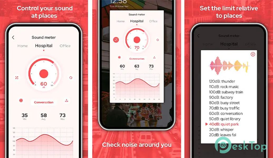 Sound Meter v1.0.1 APK MOD Tam Ücretsiz İndir