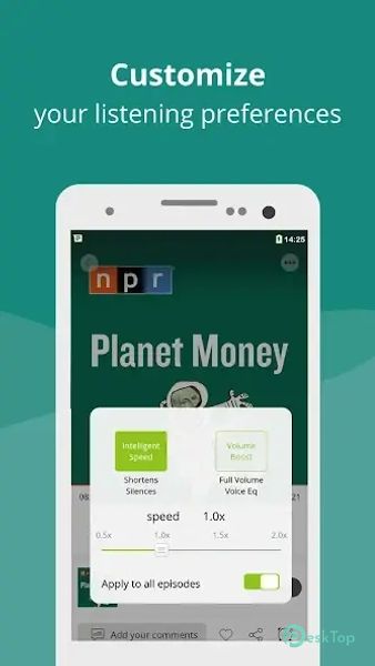 Podcast Player App - Podbean 9.5.3 APK MOD Полная бесплатная загрузка