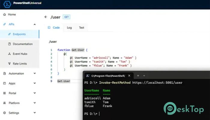 Devolutions PowerShell Universal