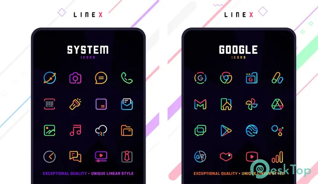 LineX Icon Pack 6.7 APK MOD تحميل مجاني كامل
