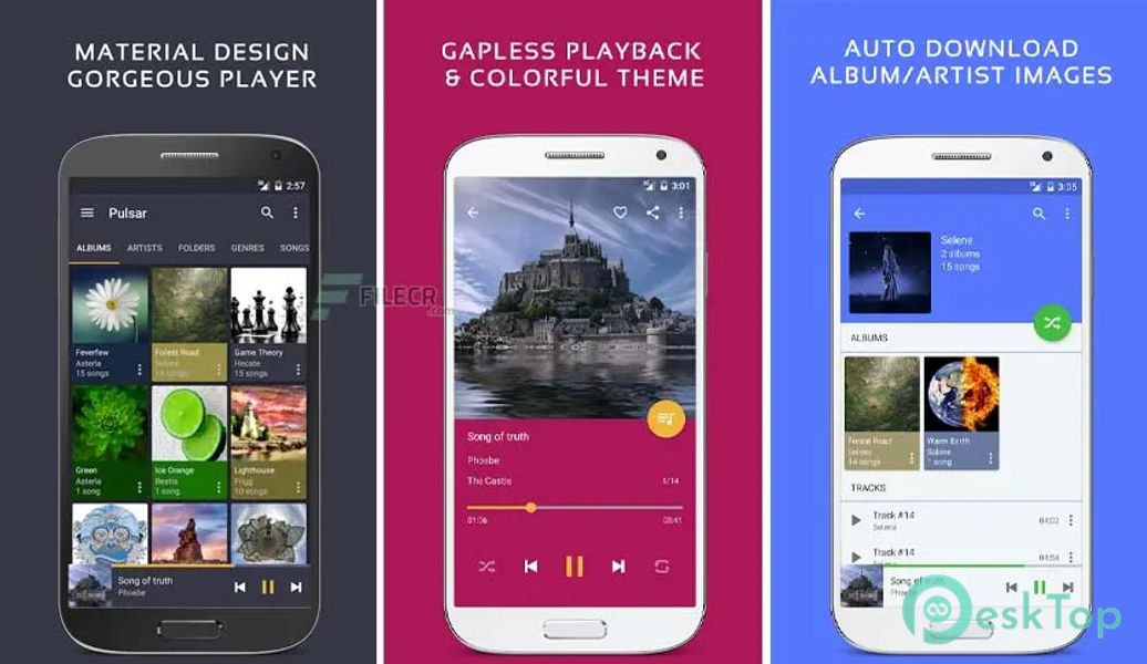 Pulsar Music Player Pro 1.13.4 build 275 APK MOD Unlocked (Full) Free Download