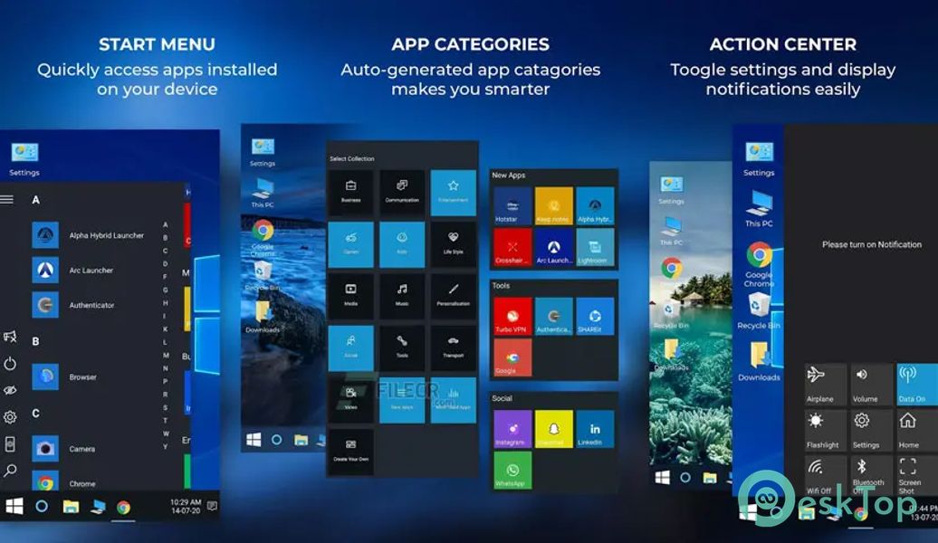 Computer Launcher Win 10 Prime