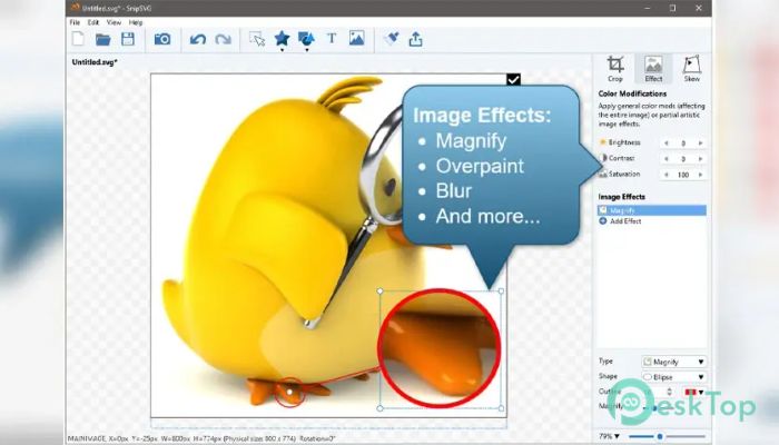 EC Software SnipSVG 1.0 完全アクティベート版を無料でダウンロード