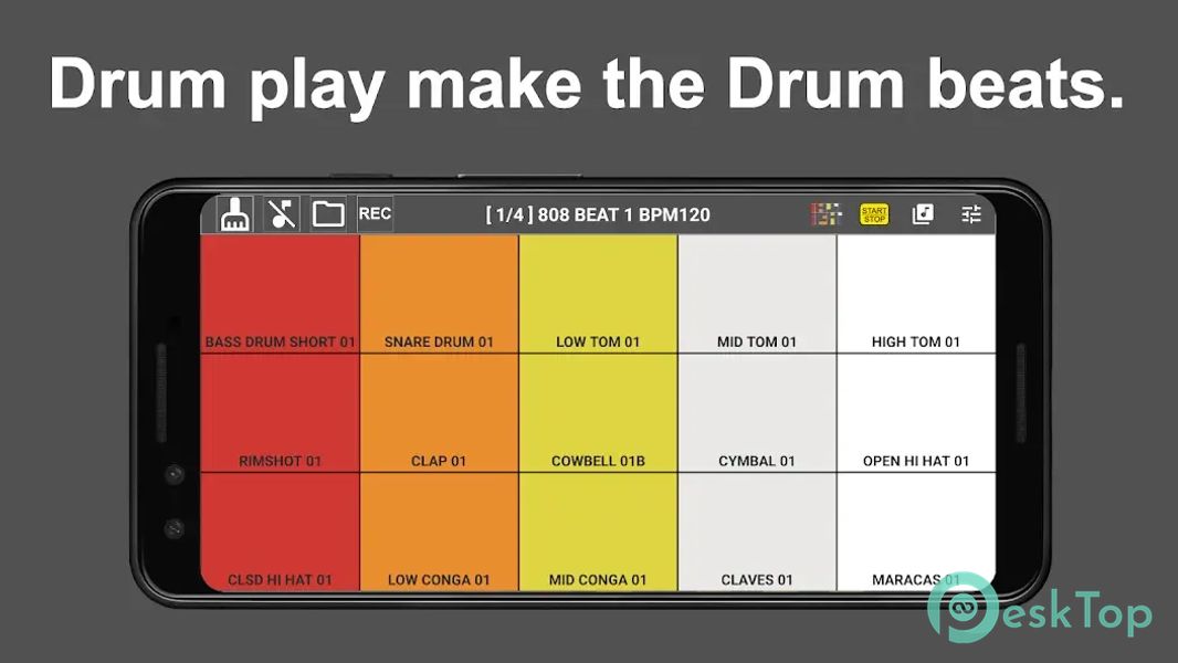 808 Drum Pad & Sequencer 122 APK MOD Unlocked (Full) Free Download